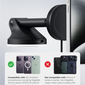 iOttie Velox MagSafe Qi2 Wireless Dash & Windshield Mount - Image 12