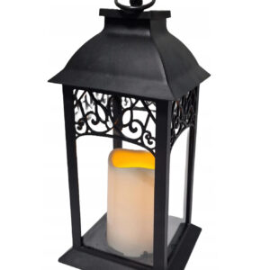 VOLTENO SAULĖS ENERGIJOS ŠVIESTUVAS LANTER BIS JUODAS