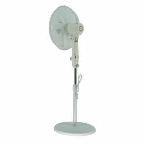VOLTENO GRINDINIS VENTILIATORIUS BALTAS 40cm APVALUS PAGRINDAS