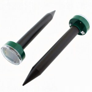 VOLTENO SAULĖS ENERGIJA VEIKIANTIS ŠVIESTUVAS, ATBAIDANTIS GRAUŽIKUS/KURMIUS MINI