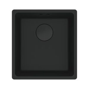 Virtuvės plautuvė Franke Maris MRG 210/110-37, juoda matinė, 125.0683.231