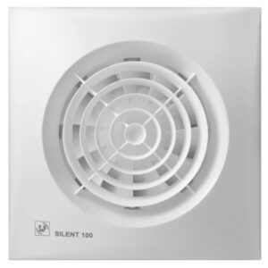 Vonios kambario ventiliatorius Soler ampPalau SILENT 100 CHZ, su laikmačiu, 5210402300