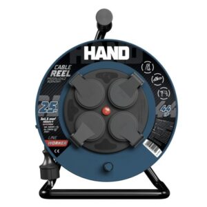 HAND Būgninis ilgintuvas 20m 3x1,5mm 16A / 3680W / IP44