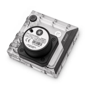 EK Water Blocks EK-Quantum Kinetic3 FLT D5 PWM Reservoir-Pump Combo - 120mm, D-RGB, Acrylic - Image 2