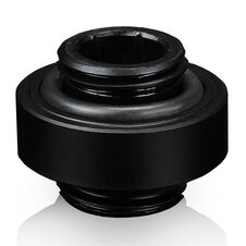 Thermal Grizzly DeltaMate Extender Fitting, Brass, G1/4” Thread - Black, MM7R