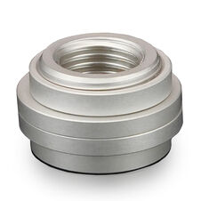 Thermal Grizzly DeltaMate Pass-Through Fitting, G1/4” Thread - Matte Nickel-Plated