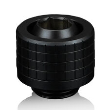 Thermal Grizzly DeltaMate Compression Fitting, Brass, G1/4” Thread - Black, ST13