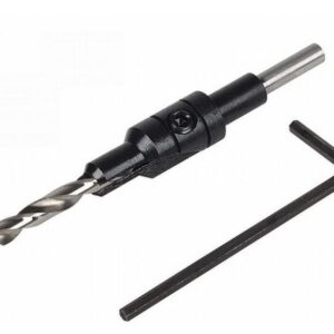 WOLFCRAFT GRĄŽTAS SU GILINIMO ĮRENGINIU 7mm KONFIRM Varžto skersmuo 5-6mm.