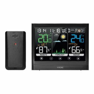 ORNO BELAIDĖ ORO STOTELĖ TEMP., DRĖGMĖ, LCD, JUODA