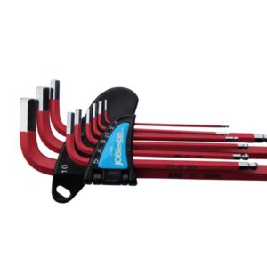 JOBI EXTRA šešiakampiai raktai 10 vnt.