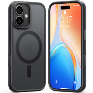 Torras Guardian Magnetic, juodos spalvos - Apple iPhone 17