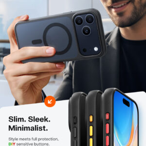 Torras Guardian Magnetic, juodos spalvos - Apple iPhone 17 Pro - Image 3