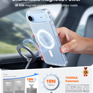 Torras Guardian Magnetic, skaidrus - Apple iPhone 17 Air - Image 7