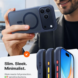 Torras Guardian Magnetic, midnight blue - Apple iPhone 17 Pro - Image 3