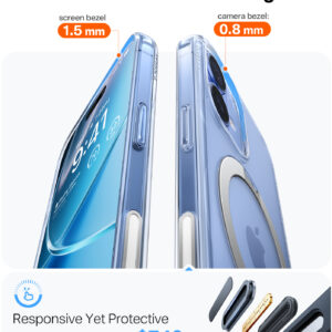 Torras Ostand Q3 Spin, skaidrus - Apple iPhone 17 - Image 2