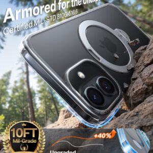 Torras Ostand Q3 Spin, skaidrus - Apple iPhone 17 - Image 7
