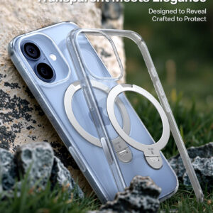 Torras Ostand Q3 Spin, skaidrus - Apple iPhone 17 - Image 9