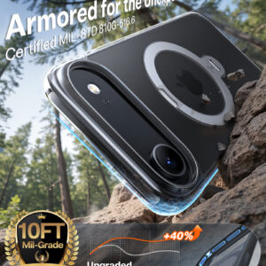Torras Ostand Q3 Spin, skaidrus - Apple iPhone 17 Air - Image 2