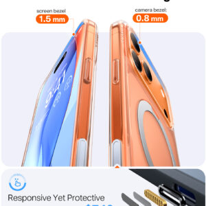 Torras Ostand Q3 Spin, skaidrus - Apple iPhone 17 Pro - Image 2