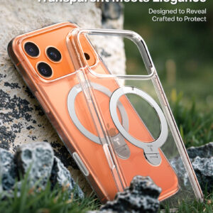 Torras Ostand Q3 Spin, skaidrus - Apple iPhone 17 Pro - Image 6