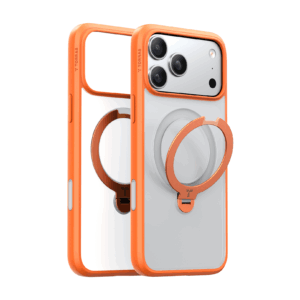 Torras Ostand Q3 Spin, energy oranžinės spalvos - Apple iPhone 17 Pro