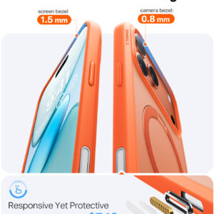 Torras Ostand Q3 Spin, energy oranžinės spalvos - Apple iPhone 17 Pro - Image 7