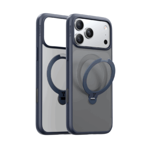 Torras Ostand Q3 Spin, midnight blue - Apple iPhone 17 Pro Max