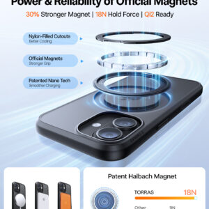 Torras Ostand Pro, juodos spalvos - Apple iPhone 17 - Image 6