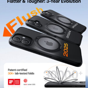 Torras Ostand Pro, juodos spalvos - Apple iPhone 17 - Image 7