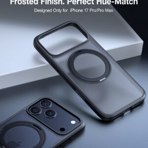 Torras Ostand Pro, juodos spalvos - Apple iPhone 17 Pro Max - Image 2