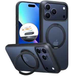 Torras Ostand Pro, juodos spalvos - Apple iPhone 17 Pro Max - Image 4