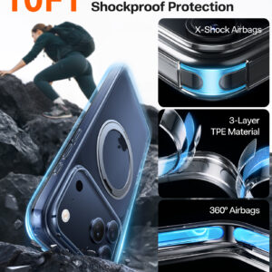 Torras Ostand Pro, skaidrus - Apple iPhone 17 Pro - Image 2