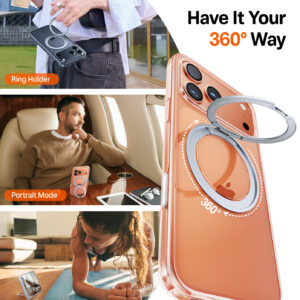 Torras Ostand Pro, skaidrus - Apple iPhone 17 Pro Max - Image 3