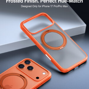 Torras Ostand Pro, energy oranžinės spalvos - Apple iPhone 17 Pro Max - Image 8