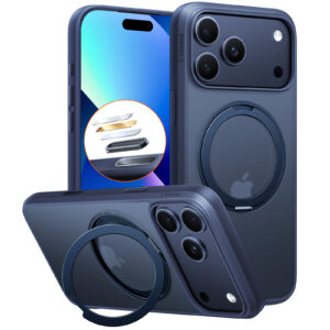 Torras Ostand Pro, midnight blue - Apple iPhone 17 Pro Max - Image 4