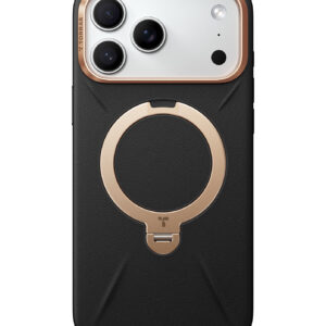 Torras Ostand Q3 Vegskin, obsidian juodos spalvos - Apple iPhone 17 Pro Max - Image 4