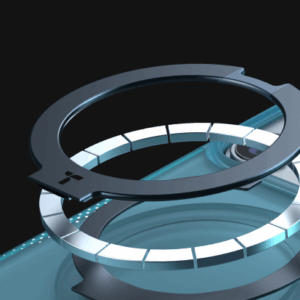 Torras Ostand Q3 Air, glacier sprint - Apple iPhone 17 Pro - Image 6