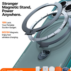 Torras Ostand Q3 Air, glacier sprint - Apple iPhone 17 Pro Max - Image 7