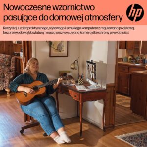 HP 24-cr0312nw AMD Ryzen™ 5 7520U 60,5 cm (23,8") 1920 x 1080 px viskas viename kompiuteris 16 GB LPDDR5-SDRAM 512 GB SSD Windows 11 Home Wi-Fi 6 (802.11ax) Balta