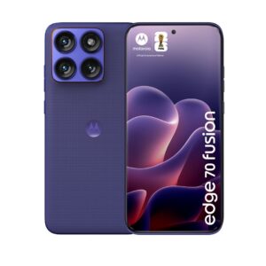 Motorola edge 70 fusion 17,2 cm (6.78") Dviguba SIM jungtis Android 16.0 5G C tipo USB 12 GB 256 GB 7000 mAh Violetinė