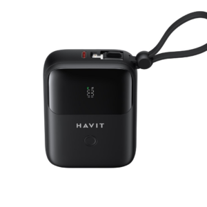 „Havit PB5215“ 10000 mAh maitinimo bankas Juoda - Image 2