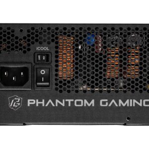 Asrock Phantom Gaming PG-1000G maitinimo blokas 750 W 20+4 pin ATX ATX Juoda - Image 3