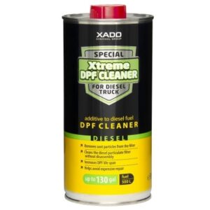 XADO Xtreme Diesel Truck DPF cleaner, Dyzelinio kuro priedas, skirtas visiškam ir greitam kietųjų dalelių filtro (DPF) regeneravimui, 0,5L