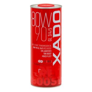 Greičių dėžės tepalas XADO Atomic Oil 80W-90 GL 3/4/5 Red Boost, 1L