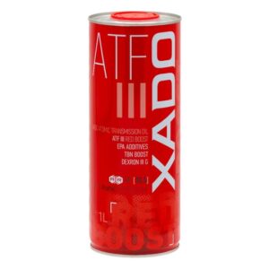 Greičių dėžės tepalas XADO Atomic OIL ATF III Red Boost, 1 l