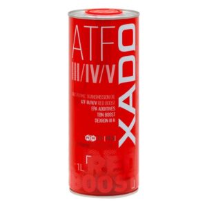 Greičių dėžės tepalas XADO Atomic OIL ATF  III/IV/V Red Boost, 1L