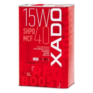 Variklio alyva XADO Atomic Oil 15W-40 SHPD MCF Red Boost , 4L