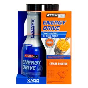 XADO Atomex  Energy Drive. Galios didintojas dyzeliniam varikliui,  250ml
