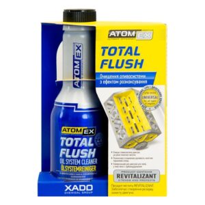 XADO Atomex  TotalFlush. Alyvos sistemos valdiklis, 250ml