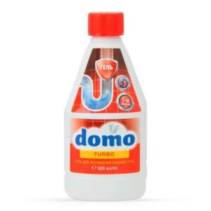 DOMO Turbo kanalizacijos valymo gelis, 600 ml